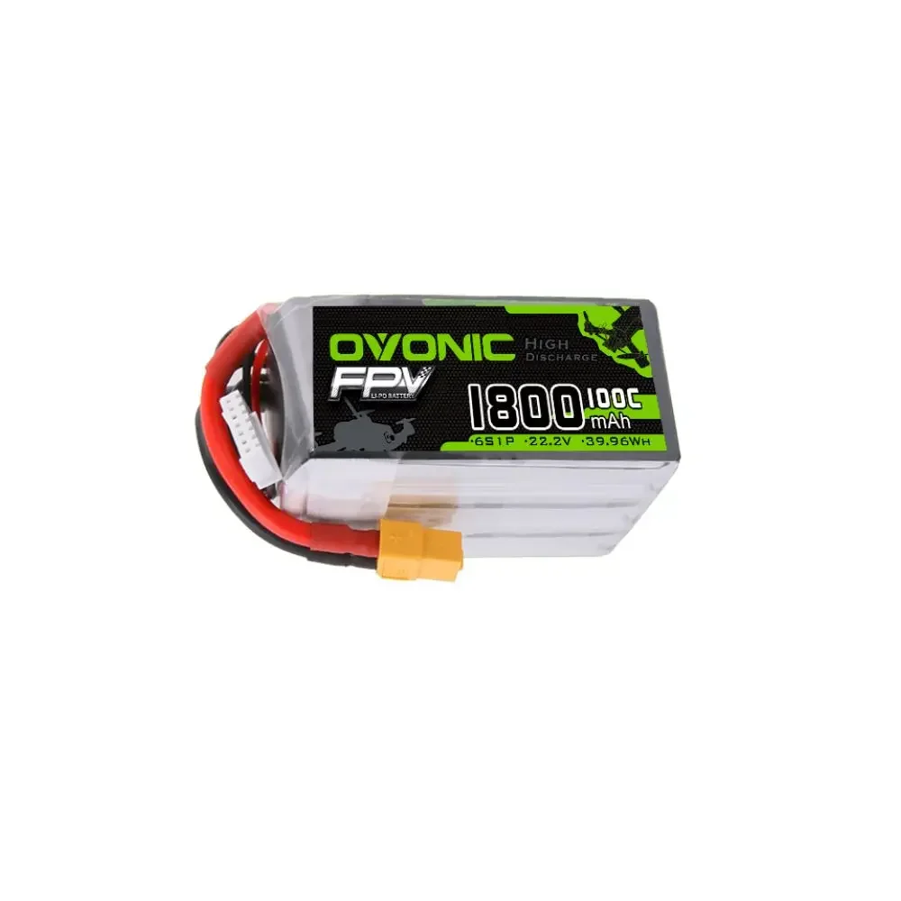 Vue rapprochée du connecteur XT30 de la batterie LiPo 4S 14.8V 80C 650mAh.