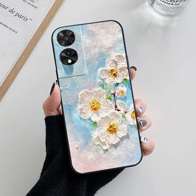 Fashionable Soft Silicone Back Cover - Cute and Stylish Protective Case