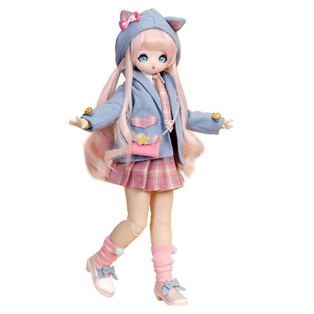 Yan DBS Doll 1/4 BJD Dream Fairy Match Girl Resin Anime Figure Carton Lala Ruru Egg ACGN SD Collection Toy 6