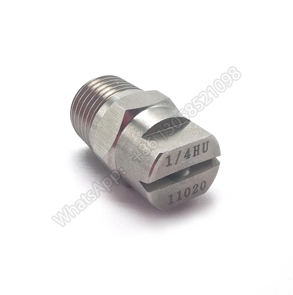 1/8‘’15/25 degree HVV HU Flat Fan Nozzle V e j e t Standard High Impact Stainless Steel Nozzle 6