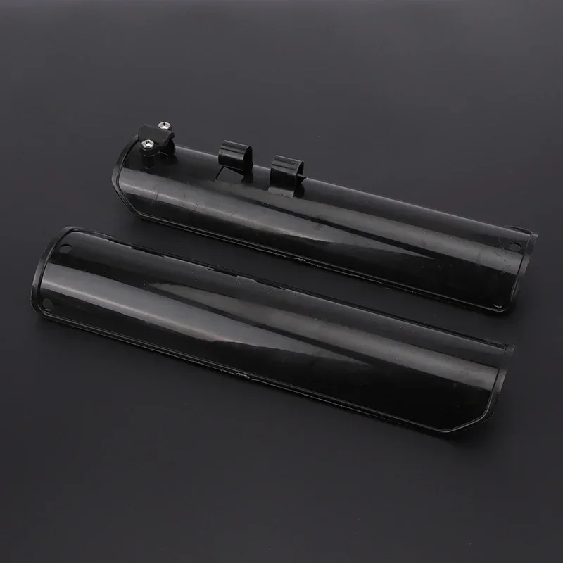 먼지 핏 자전거 플라스틱 커버 프론트 포크 가드 CRF70 KLX110 Kayo 140 BSE PH07 Apollo 125CC 프론트 쇼크 쉴드 화이트 블랙