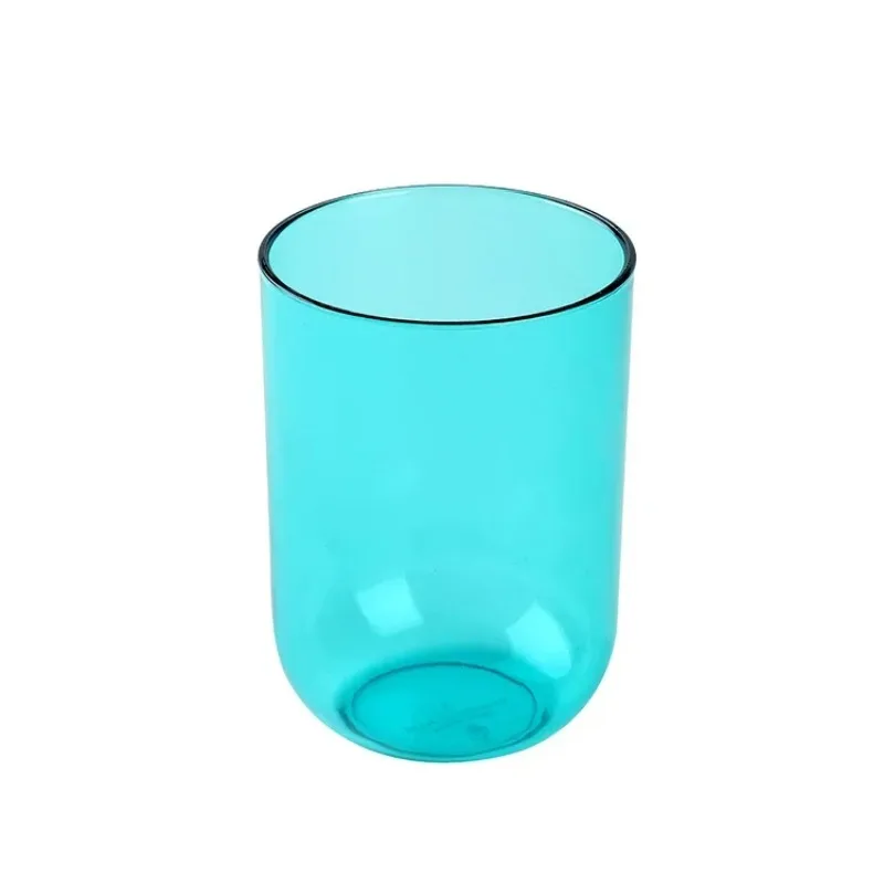 Simple Bathroom Wash Toothbrush Creative Fashion Transparent Couple Toilet Brushing Teeth Mouthwash Plastic Cup_voghion.com