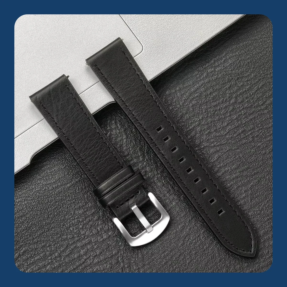Versatile Silicone Watch Band - 20mm/22mm | Classic & Durable Strap