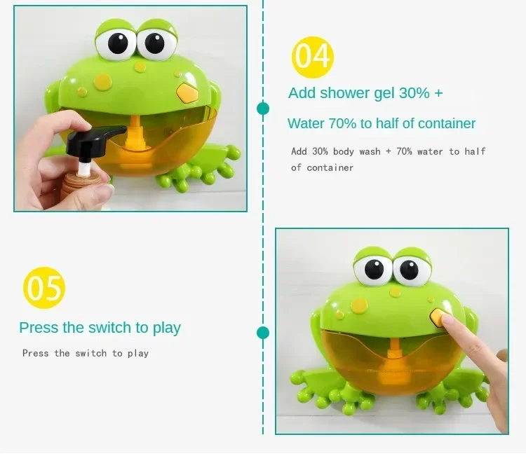 instructions Baby Bath Bubble Machine