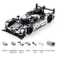 

City Remote Control Super Car Boy And Girl Children's Building Blocks Racing Compatible Assembling Building Blocks Toys 1589