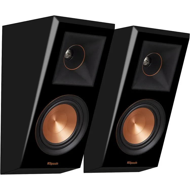 Klipsch RP-500SA Dolby Atmos Surround Sound Speakers (Ebony) (1066507)