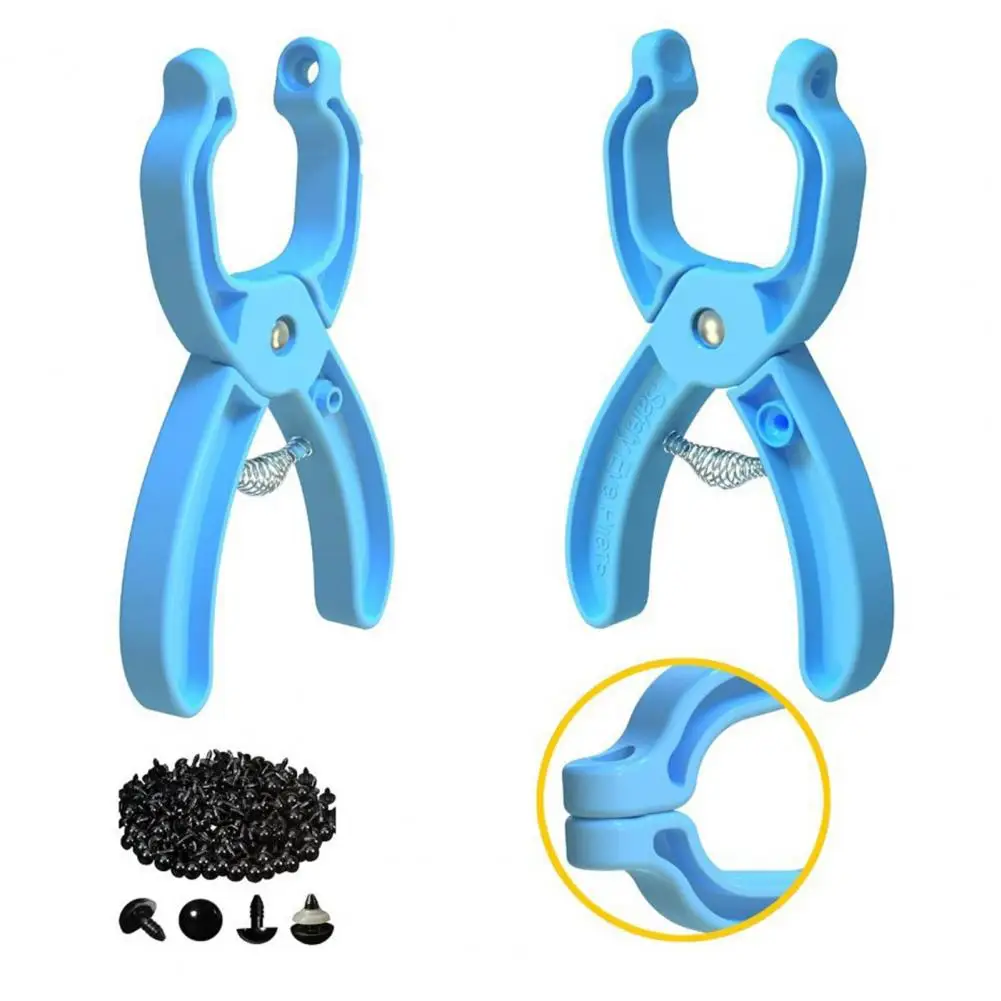 Knitting Crochet Doll Safety Eye Pliers Tool 3D Printed Amigurumi Crocheting Safety Eye Attaching Pliers 2