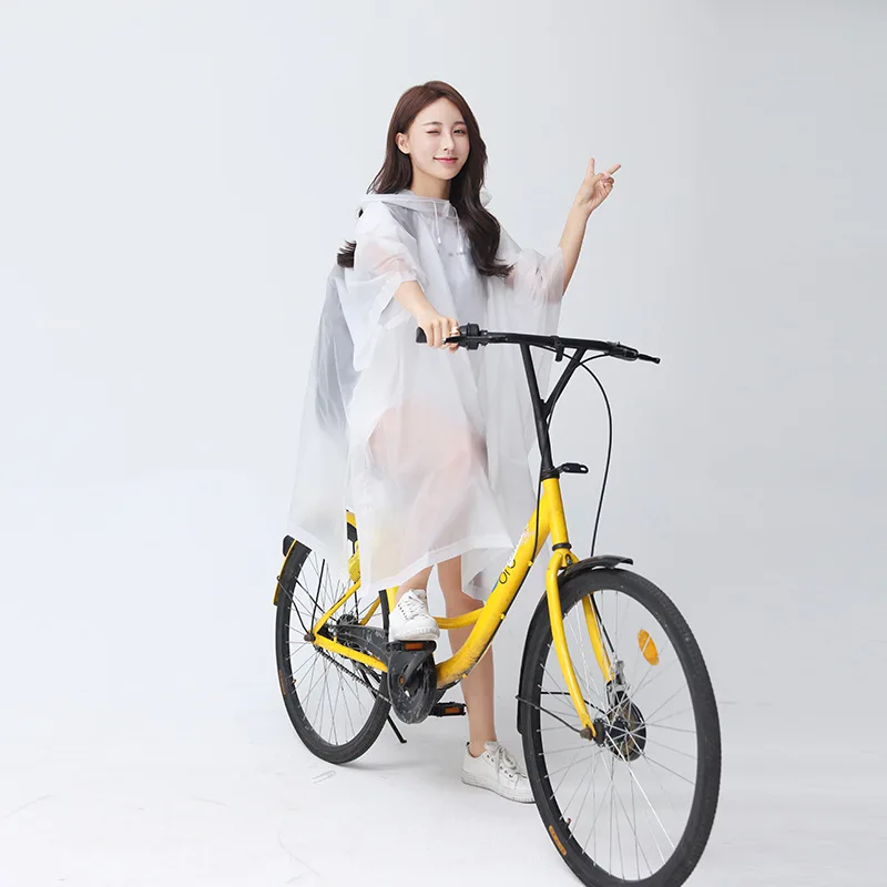 Multifunctional Impermeable Waterproof Raincoat Unisex Hooded Raincoat Cycling Poncho Outdoor Travel Hiking Bicycle Rainwear