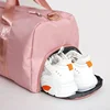 Training Yoga Sports Bags Fitness Gym Bags Wet Dry Separate Luggage Bag with Independent Shoe Compartment Travel Duffel Handbag 2