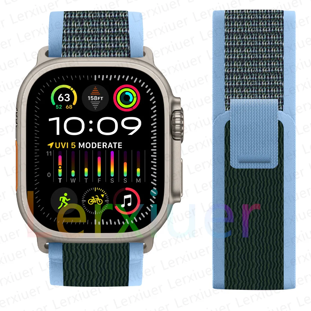 Nylon Sports Bracelet Trail Loop for Apple Watch – Versatile and Durable Strap