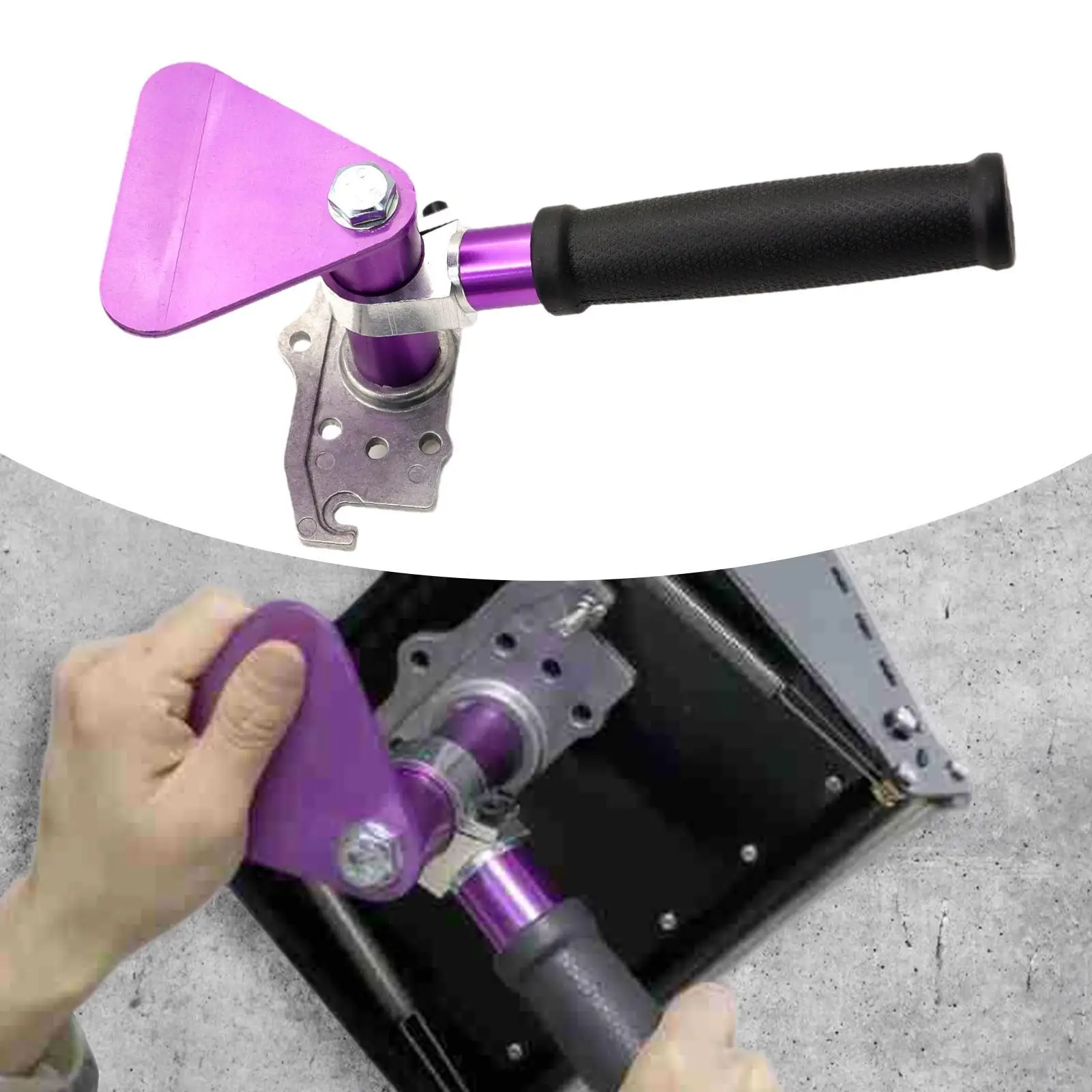 Drywall Flat Box Handle, Flat Finisher Box Handle, Anti Slip Grip, Finishing Portable for Wallboard