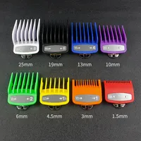 Peignes de guidage pour tondeuse à cheveux professionnelle, 8 pièces/ensemble, pour tondeuse Wahl, accessoire de coupe de cheveux, peigne limité, outils de coupe de cheveux pour Salon 4