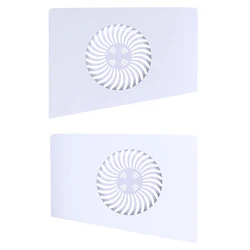 Enhanced Protective ABS Hard Shell Console Cover with Cooling Vents (WHITE)