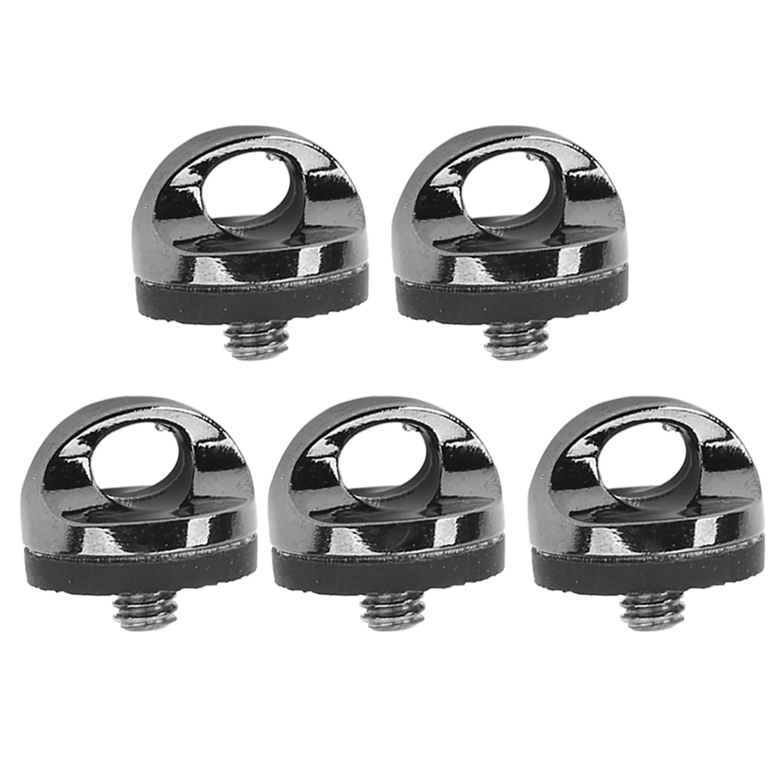 UNC 1/4 20 스레드 카메라 넥 스트랩 나사 거치대 퀵릴리즈 플레이트 장착 나사, 사진용 20mm 헤드 직경, 5 개