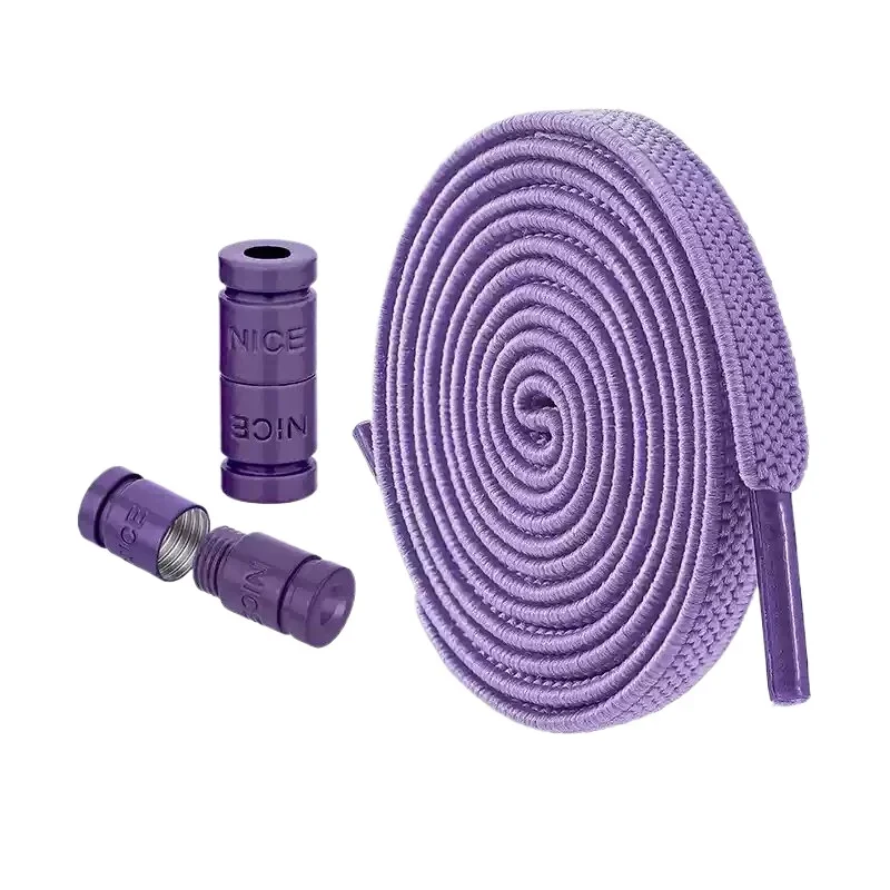 Vibrant No-Tie Elastic Shoelaces