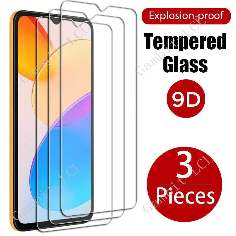 

3PCS For Honor X5 Tempered Glass Protective On HonorX5 X 5 6.5" Screen Protector Cover Film