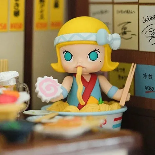 thumbnail image 1 of Popmart One Day of Molly Series Mystery Box Anime Pvc Original Figure Collection Model Desktop Ornaments Doll Toys, 1 of 5