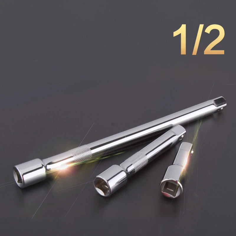 

Sleeve Rod Auto Repair Durable 1/2 12.5mm Parts Maintenance Ratchet Wrench Quick Release Socket Extender Extension Bar
