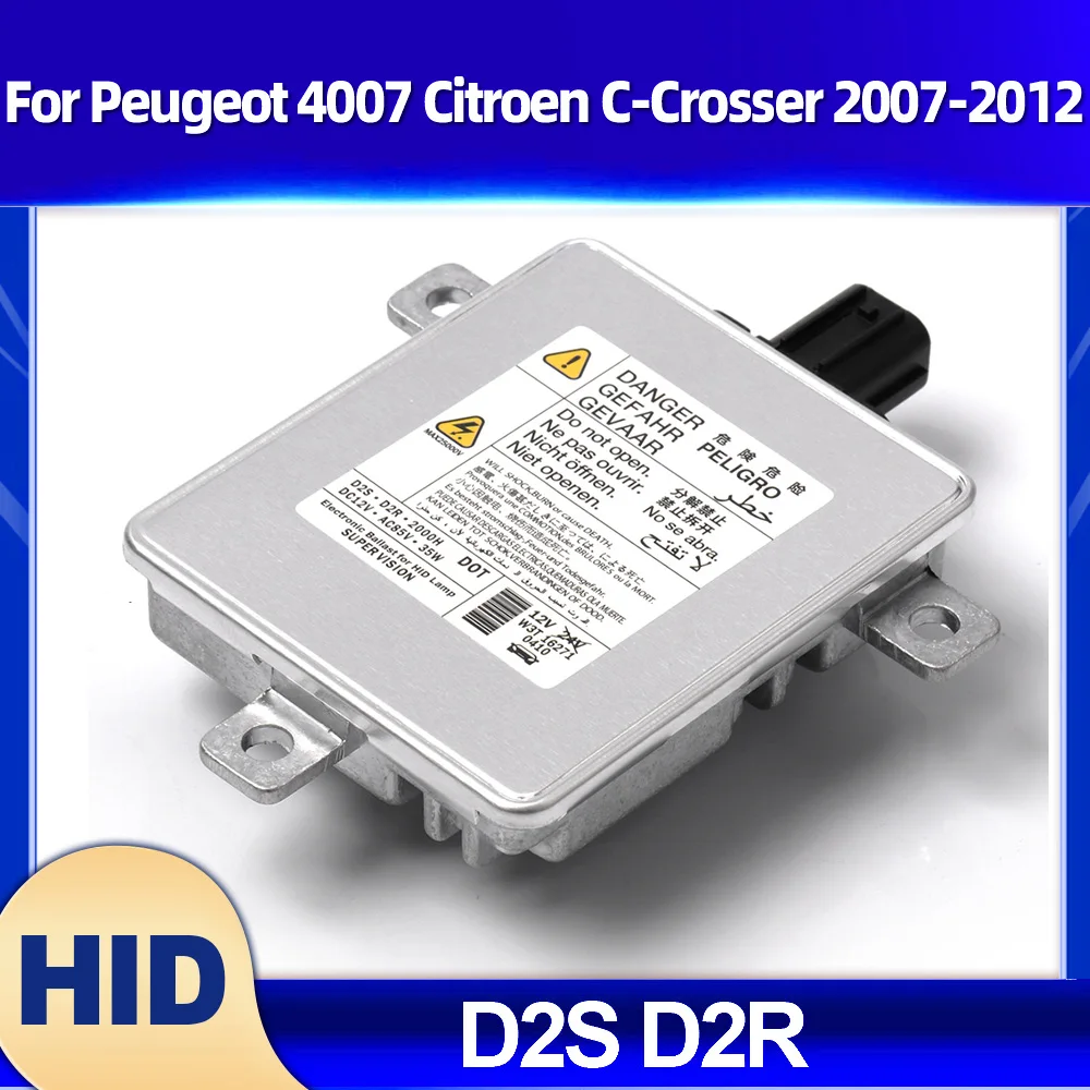 

High Quality D2S D2R HID Xenon Headlight Ballast 35W Xenon Ballast For Peugeot 4007 Citroen C-Crosser 2007-2009 2010 2011 2012