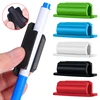 Anti Lost Self-adhesive Pencil Holder Soft Silicone Elastic Marker Pen Clips For Notebook Journals Whiteboards Fixed Stand 1