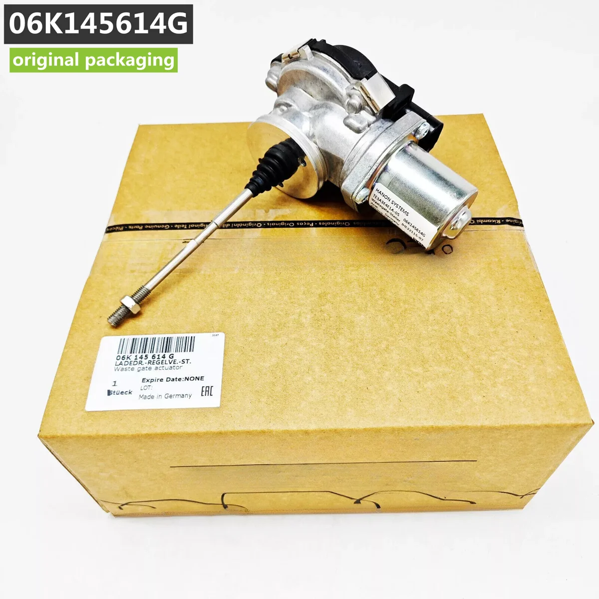 5 Pin Connector Turbocharger Wastegate Actuator 06K145614G Fit For Audi A3 S3 Q3 TT Coupe VW Jetta 2.0TFSI 06K145874N