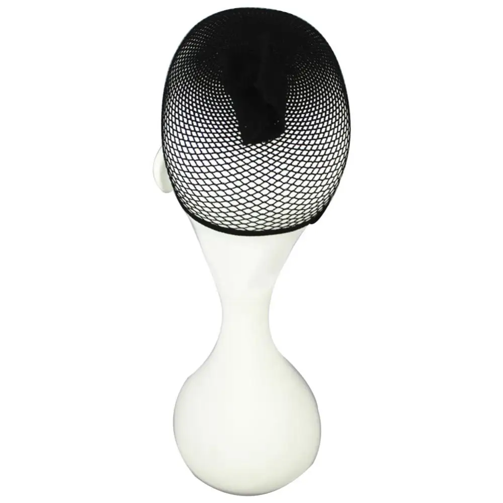 Women Elastic Nylon Wig Cap Open End Liner Short Fishnet Hair Net