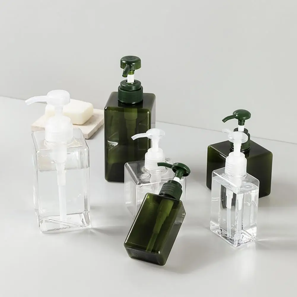 Useful Shampoo Dispenser Press Foaming Soap Dispenser Portable Trip Organizer Hair Container Foaming Soap