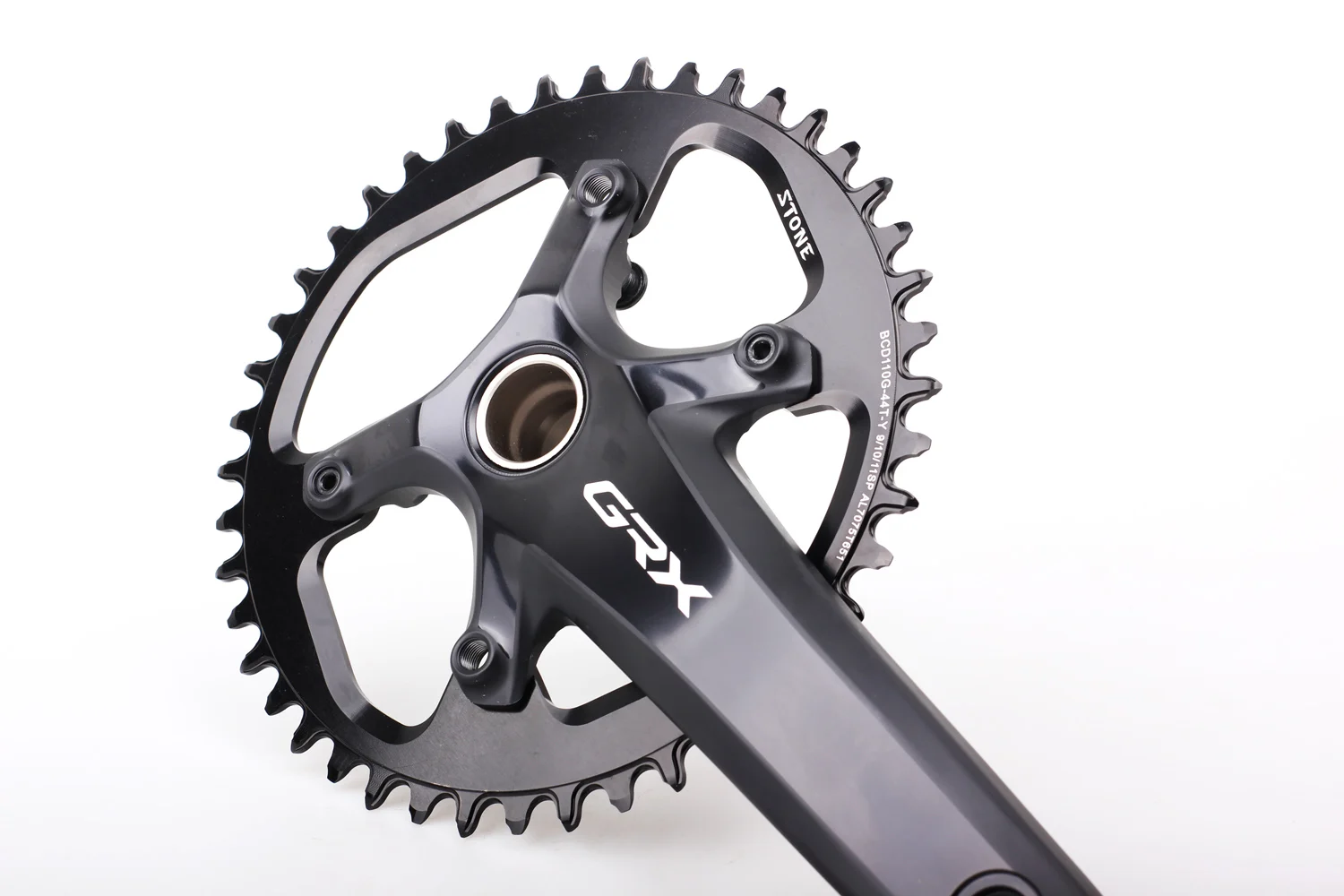 石ラウンドチェーンリング 110 BCD シム ano 砂利 GRX FC RX810