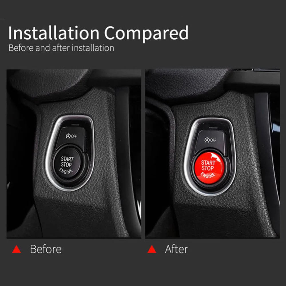 Auto Car Start Stop Engine Switch Button BMW F classisBMW F30 F10 F34 F15 F25 F48 car car engine start button