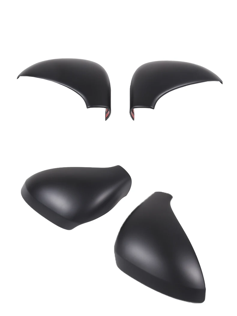 Für Peugeot 207 308 06-2014 ABS Carbon-Faser/Silber/Matt Schwarz Auto Seitentür Rückspiegel Abdeckung Zierleiste Aufkleber Auto Zubehör – Detail 6