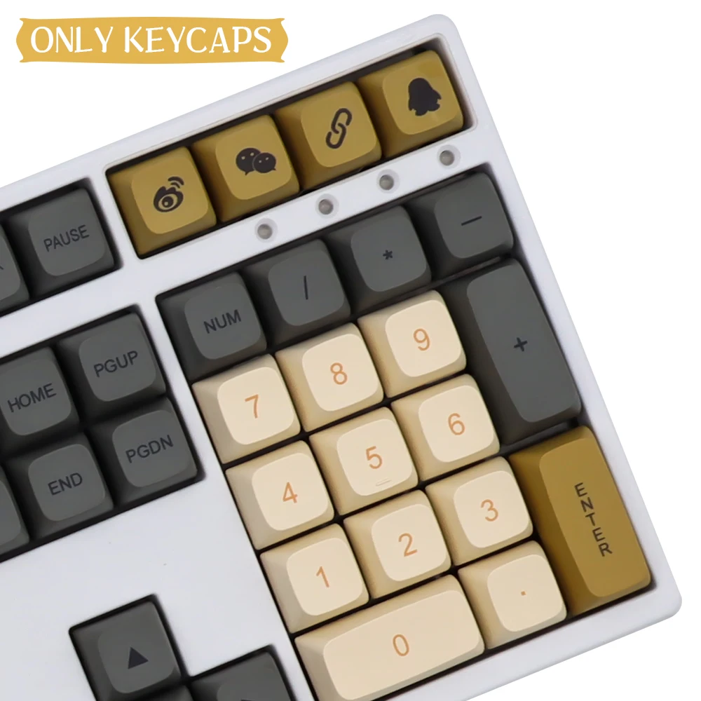 Azerty Teclado Chave Caps Nórdico Qwertz para Cereja mx Teclado Mecânico Pbt Azerty Perfil Layout Iso Xda - Imagem 5