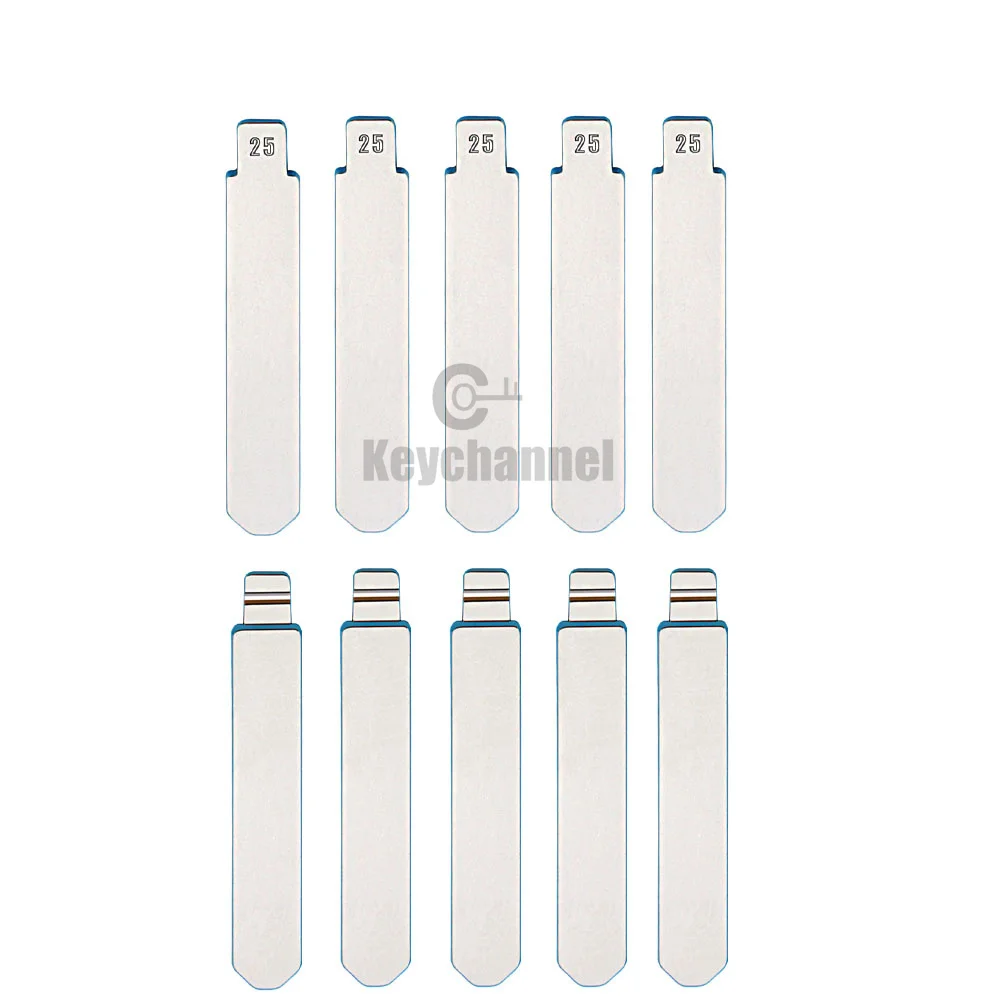 10PCS Key Blade Honda Type HO01 HON66 HOND-31 Replacement Flip Blade HON66 For Honda Civic Accord CR-V XR-V City HRV Venzel For car key