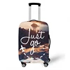 Tropical Beach Luggage Covers Elastic Highway Suitcase Protective Covers for Travel Accessories Anti-dust Trolley Case Cover 2