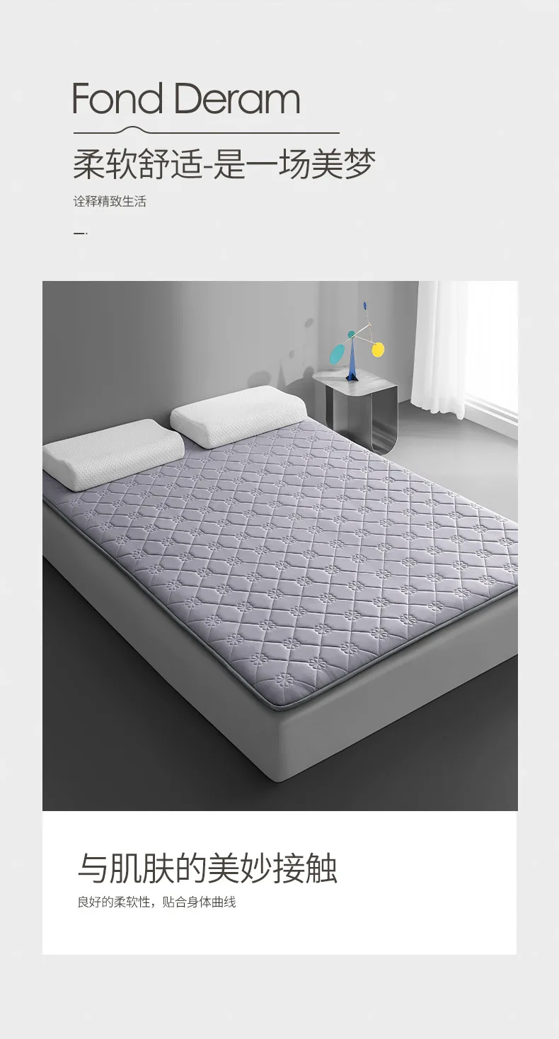 Description Picture 3 of itemDropshipping Customizable Size Mattress Soft Mattress Home Tatami Mat Was The Floor Mat Student ZHA12-62999