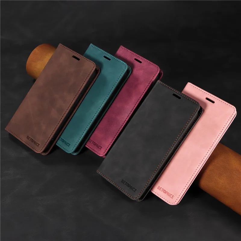 Secure Wallet Flip Leather Phone Case with Card Holder