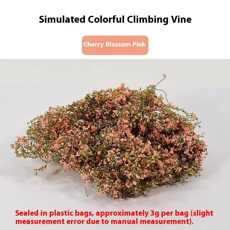 Artificial Miniature Greenery Kit for DIY Model Landscaping and Crafts
