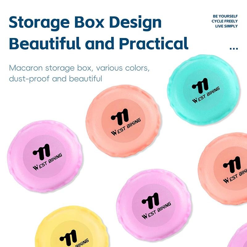 WEST BIKING Bicycle Tire Patch Glue Free Mini Repair Tool Porable Bike Inner Tube Patch Soft Rubber Material Bicycle Repair Tool