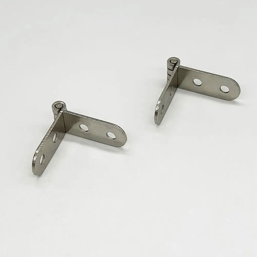 8Pcs 270 Degree Foldable Hinge Flap Screw-On Hinges For Cabinet Door Metal Hinge Furniture Heavy Duty Hardware Accessories