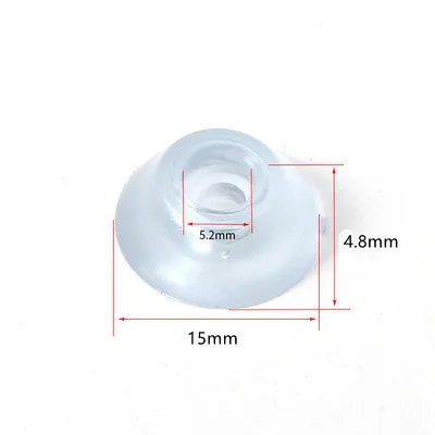 Silicone Transparent Non-Slip Chair Leg and Furniture Foot Covers - Wear-Resistant Protector Pads (25/50 Pack)