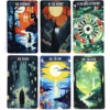 10.3*6cm Strange World Tarot Original Art Work 78 Pcs Tarot Cards Based on Rider Waite System 6