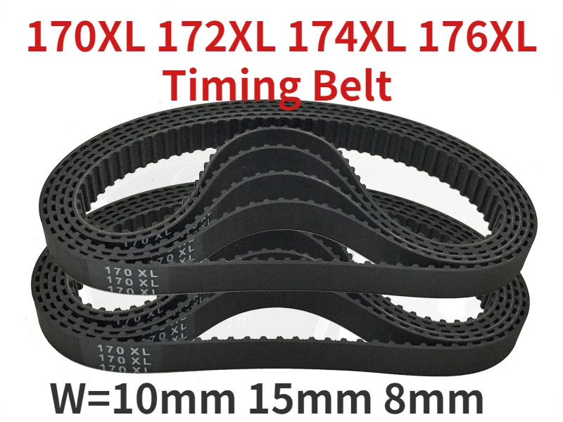 

Timing Belts 170XL 172XL 174XL 176XL 10mm 8mm 15mm 5.08 Pitch XL Series 85T