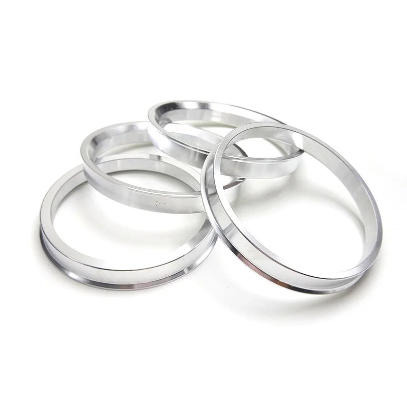 4pcs Aluminum Hub Centric Rings 67.1mm Car Hub to 75.1mm Wheel Bore ID 67.1mm OD 75.1mm