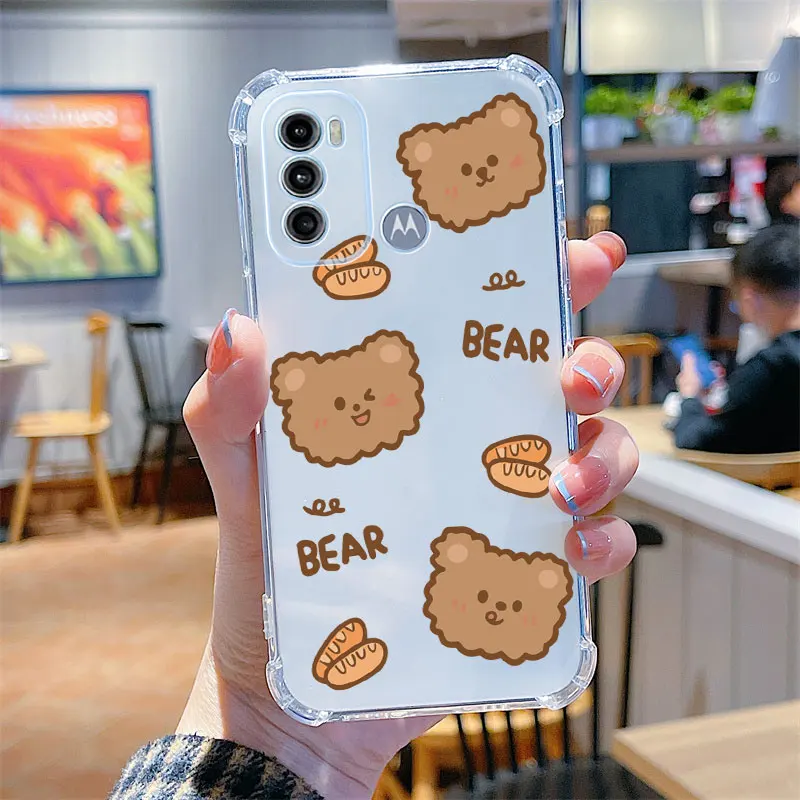Adorable Transparent Animal Phone Case Cover