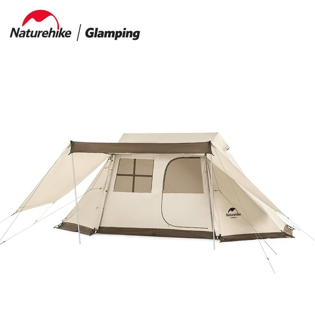 広いスペース★屋外テント 大型テント 5～8人用屋外ファミリー キャンプ装備