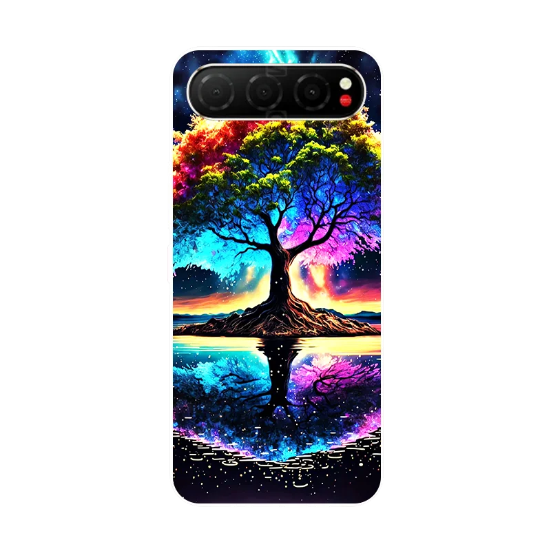 Nubia Air 5G TPU Soft Floral Panda Protective Phone Case