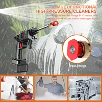 20000mAh Automobile Water Gun Cordless High Pressure Cleaner Washer Spray Water Gun Car Wash Pressure Water Cleaning Machine 물총 2