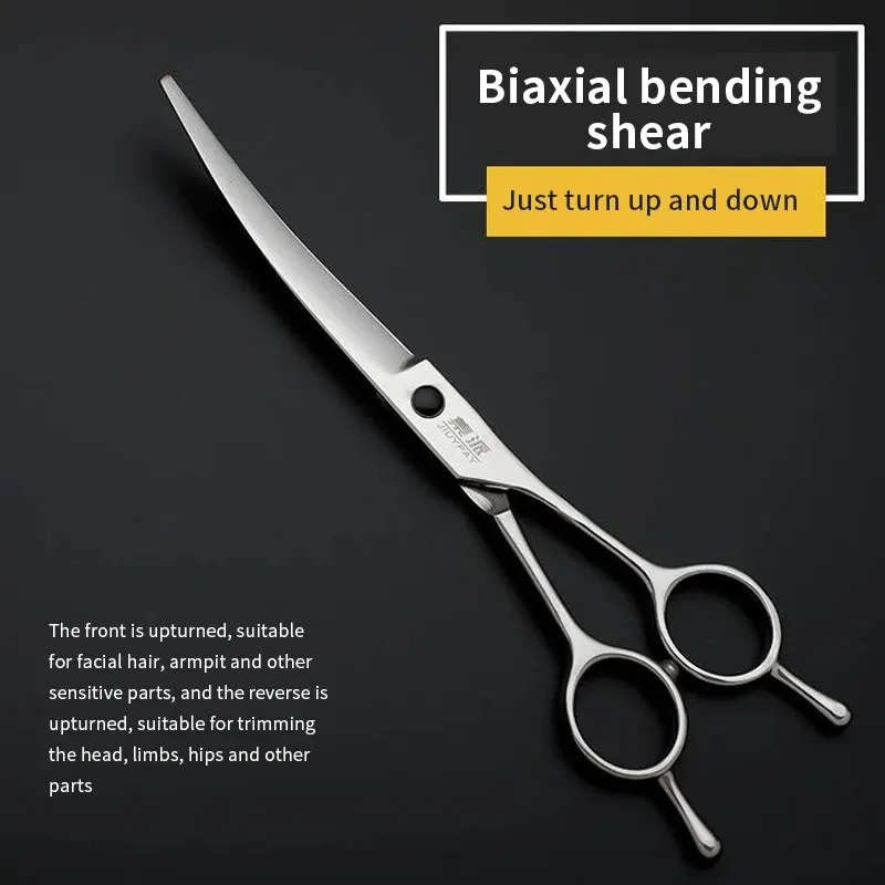 Hairdressing Scissors Dog Grooming Scissors Hair Trimmer Scissors 7 Inch for Pet Grooming
