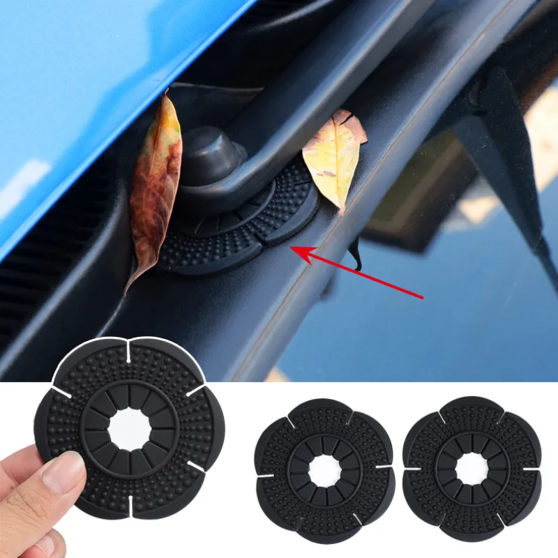 UniversalCarWiperHoleDustproofCoverWindshieldWiperSilicone