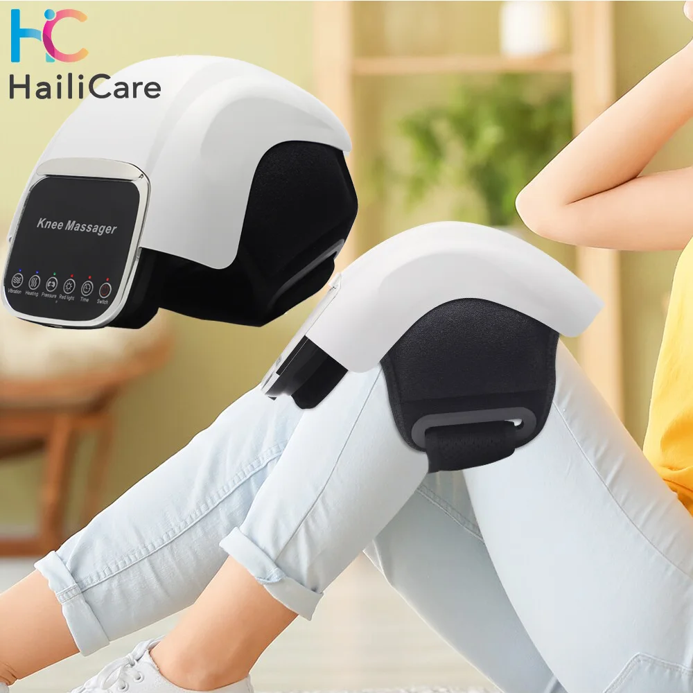 ElectricHeatingKneePadAirbagMassagerVibratorLegJointRedLight