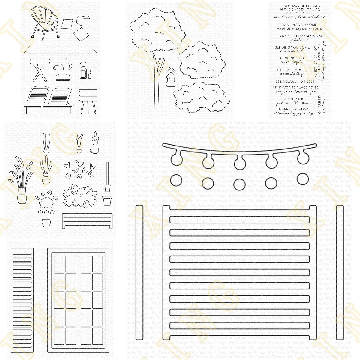 

New Window Frames Plants Sentiments Metal Cutting Dies Stamps Scrapbook Diary Decoration Embossing Cut Dies DIY Greeting Card